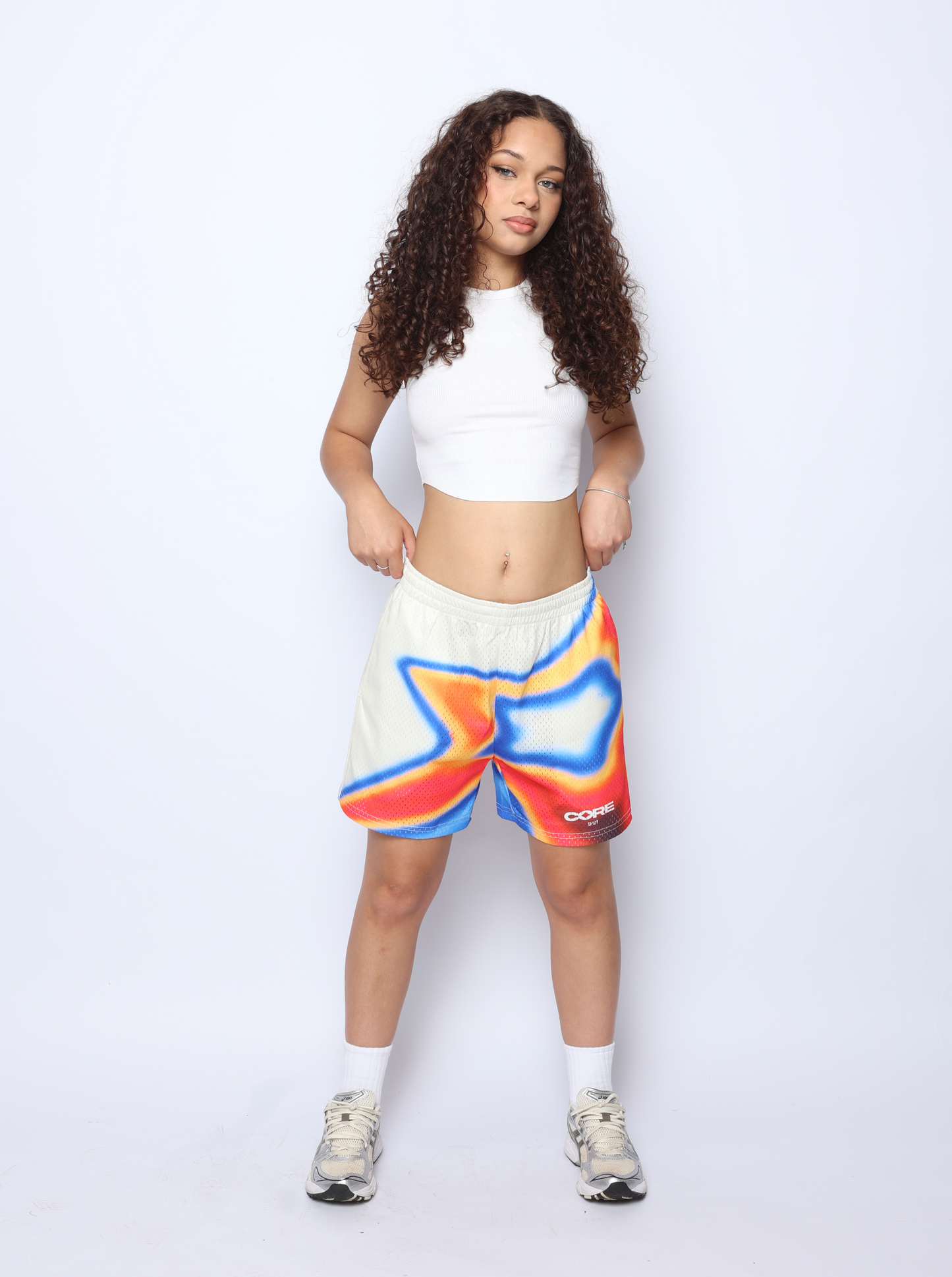 Heat Map Mesh Shorts